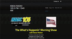 Desktop Screenshot of kboaradio.com